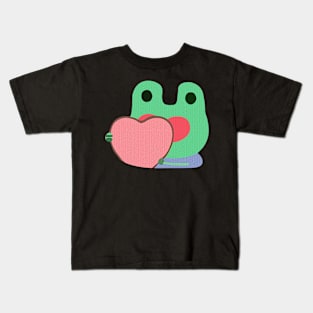 mizkif frog Kids T-Shirt